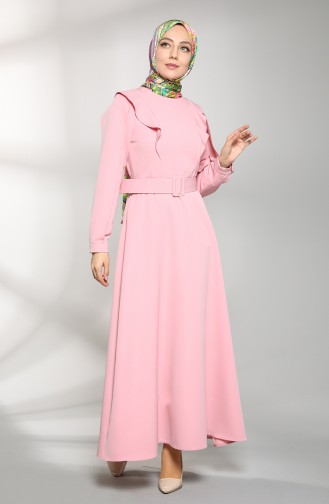 Robe Hijab Poudre 8001-02