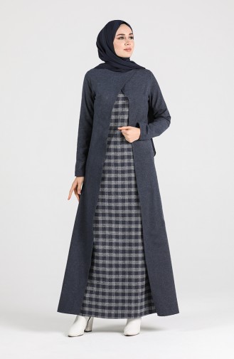 Robe Hijab Indigo 3221-02