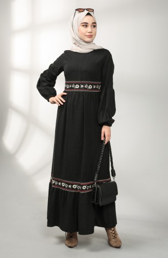 فستان أسود 21K8159-05