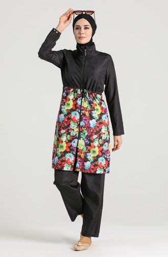 Yellow Swimsuit Hijab 4050B-01