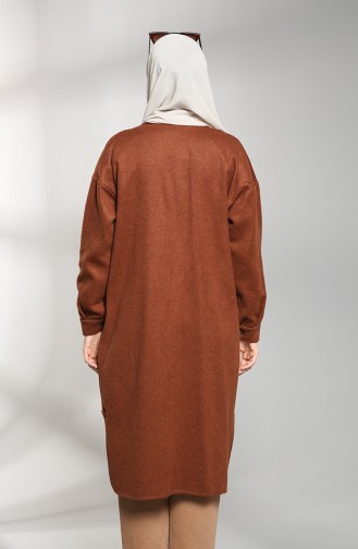 Buttoned Long Tunic with Pockets 6071-01 Tile 6071-01