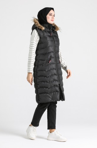 Black Gilet 6033-06