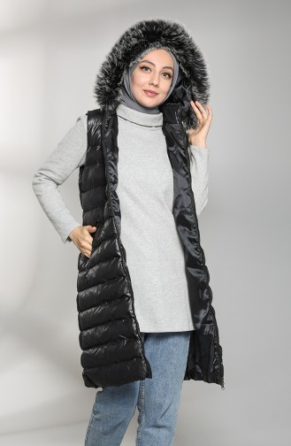 Black Gilet 4002A-01