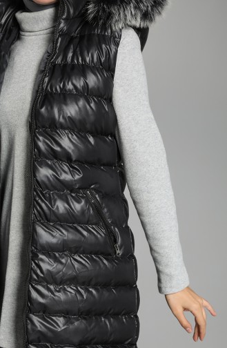 Black Gilet 4002A-01