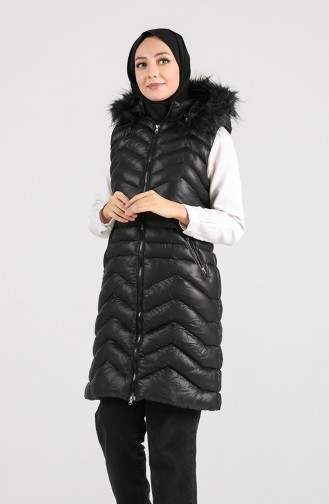 Gilet Sans Manches Noir 4008-01