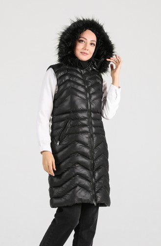 Gilet Sans Manches Noir 4008-01