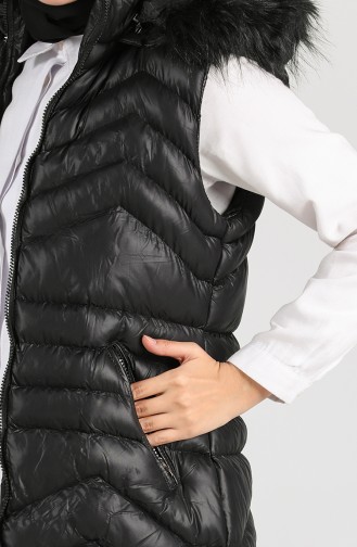 Gilet Sans Manches Noir 4008-01