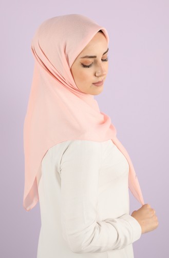 Plain Cotton Scarf 13010-08-p Light Salmon 13010-08-P