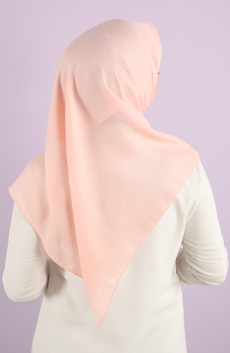 Plain Cotton Scarf 13010-08-p Light Salmon 13010-08-P