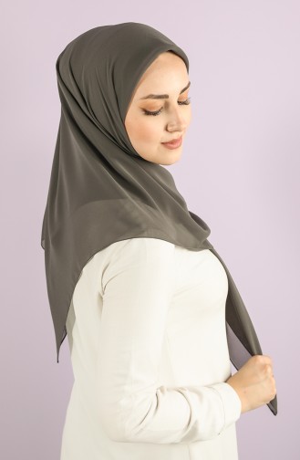 Karaca Plain Crepe Scarf 90717-05 Anthracite 90717-05