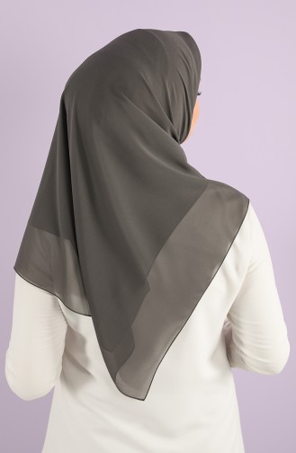 Karaca Plain Crepe Scarf 90717-05 Anthracite 90717-05