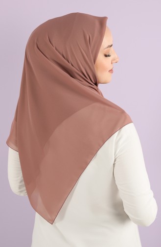 Karaca Nano Crepe Scarf 90717-24 Dark Rose Dried 90717-24