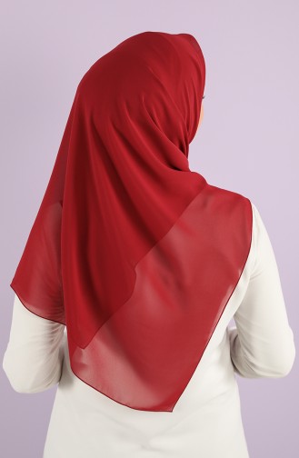 Karaca Nano Krep Eşarp 90717-28 Bordo