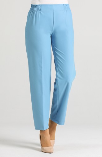 Elastic waist Pants 1983-14 Blue 1983-14