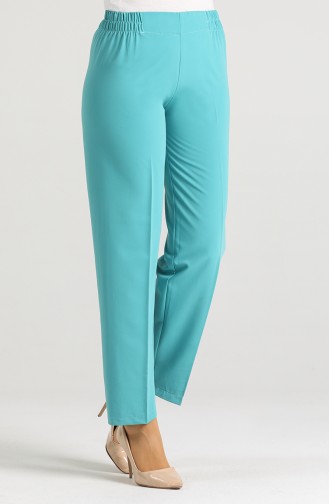 Elastic waist Trousers 1983-15 Sea Green 1983-15