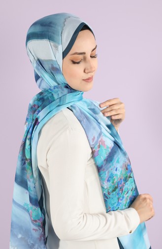 Châle Bleu Bébé 90719-08