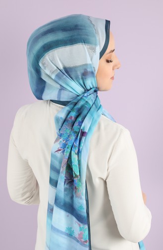 Châle Bleu Bébé 90719-08