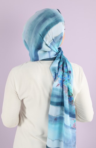 Châle Bleu Bébé 90719-08