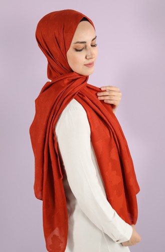 Brick Red Shawl 7718-04