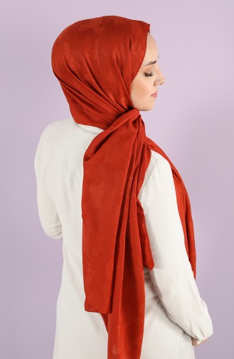 Brick Red Shawl 7718-04