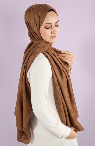 Light Brown Sjaal 7718-05