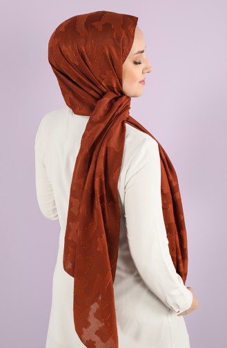 Cinnamon Color Shawl 7718-06