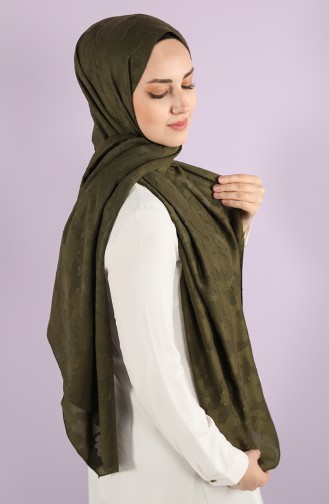 Dark Khaki Shawl 7718-07