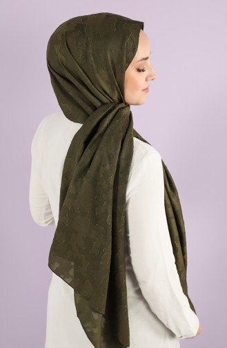 Dark Khaki Shawl 7718-07