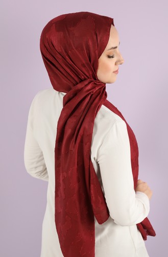 Claret Red Shawl 7718-09