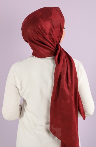 Claret Red Shawl 7718-09