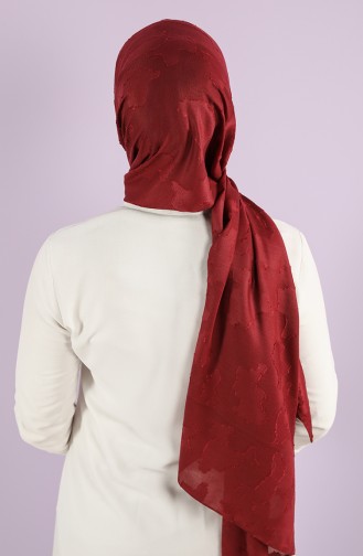 Claret Red Shawl 7718-09