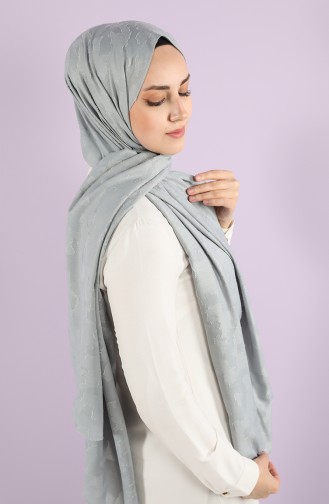 Silver Gray Shawl 7718-15