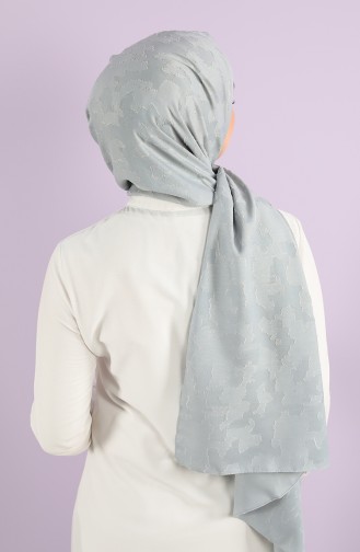 Silver Gray Shawl 7718-15