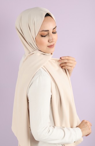 Light Beige Sjaal 54365-11