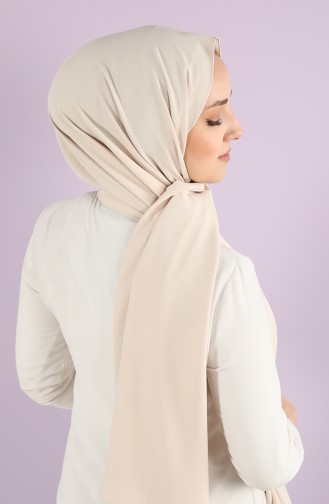 Light Beige Sjaal 54365-11