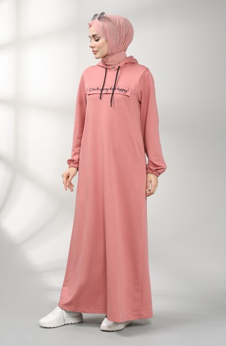 فستان زهري باهت 21K8126-01