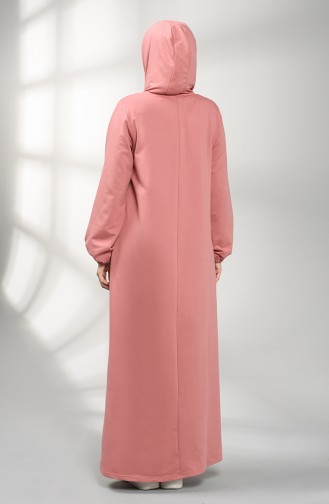 فستان زهري باهت 21K8126-01