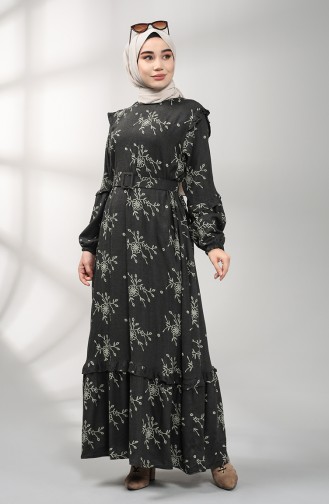 Robe Hijab Fumé 21K8189-08
