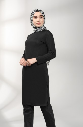 Cotton Tunic 3174-06 Black 3174-06