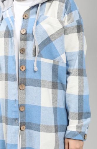 Lumberjack Shirt Tunic 21k8166-02 Blue 21K8166-02