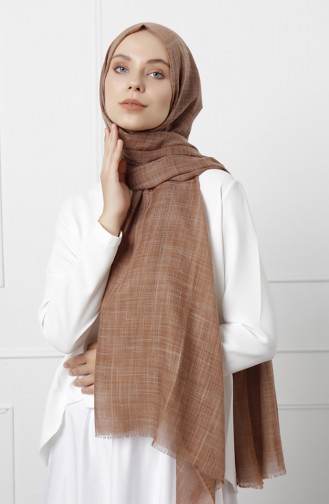 Cosmos Shawl Light Brown 18-0001-14