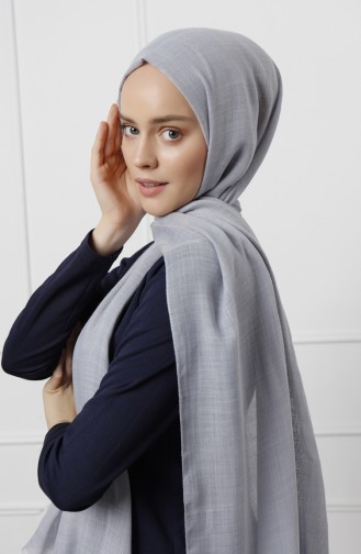 Cosmos Shawl Silver Gray 18-0001-20