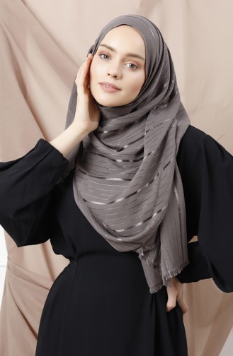 Smoke-Colored Shawl 17-0022-18