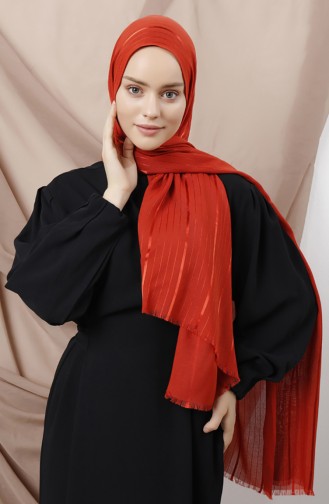 Brick Red Shawl 17-0022-42