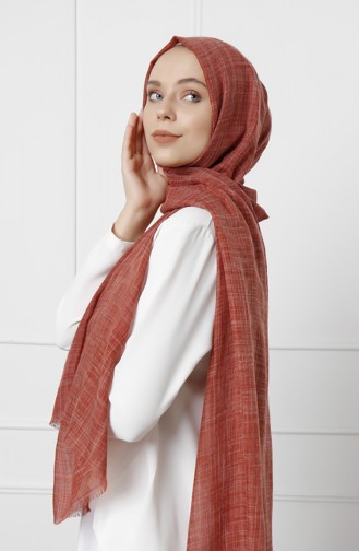 Cosmos Shawl Cinnamon Color 18-0001-17