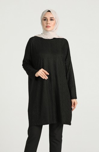 Yarasa Kol Tunik 1419-01 Siyah