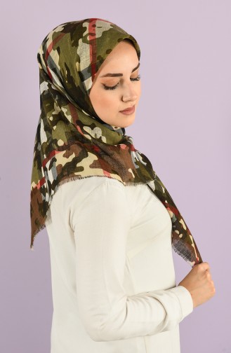 Echarpe Khaki Foncé 2975-13