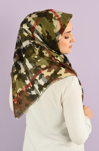 Echarpe Khaki Foncé 2975-13