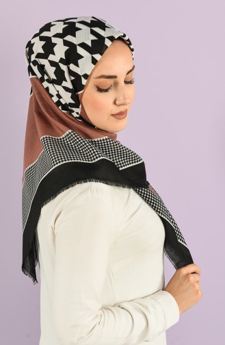 وشاح وردي باهت فاتح 2977-04