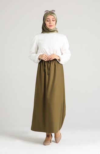 Khaki Skirt 4346PNT-01